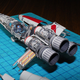 Illustration for article titled Japanese craftsman creates perfect sci-fi ship replicas using just paper